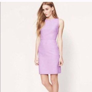 LOFT Lilac Linen Dress